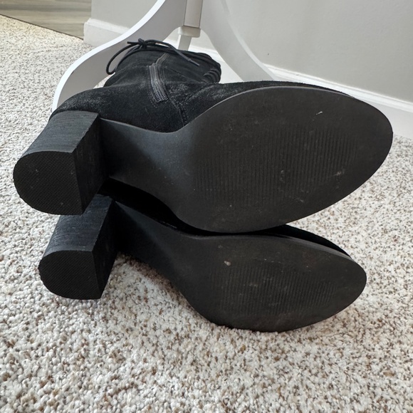 JoyFolie Distressed Suede Elbony Boots - Picture 6 of 8